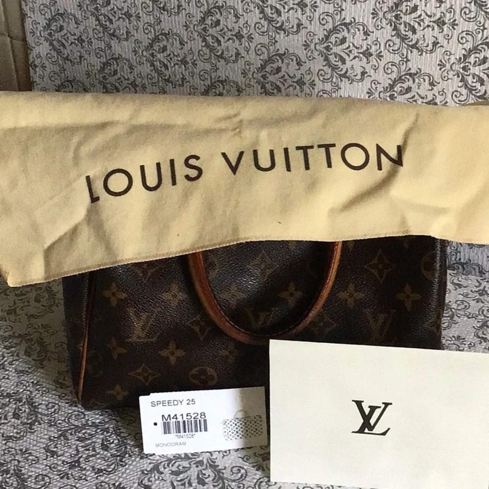 Louis Vuitton Brown Mini Bag with Signature Monogram - Picture 10 of 10